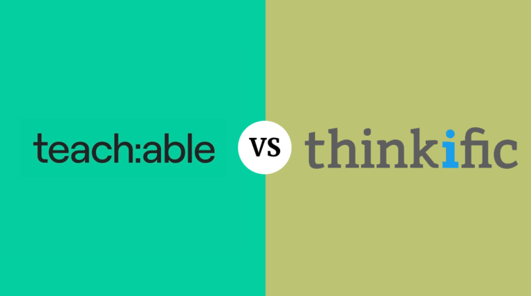 Teachable vs. Thinkific 2023 | A Deep Dive Into Which Online Course Platform Is The Best